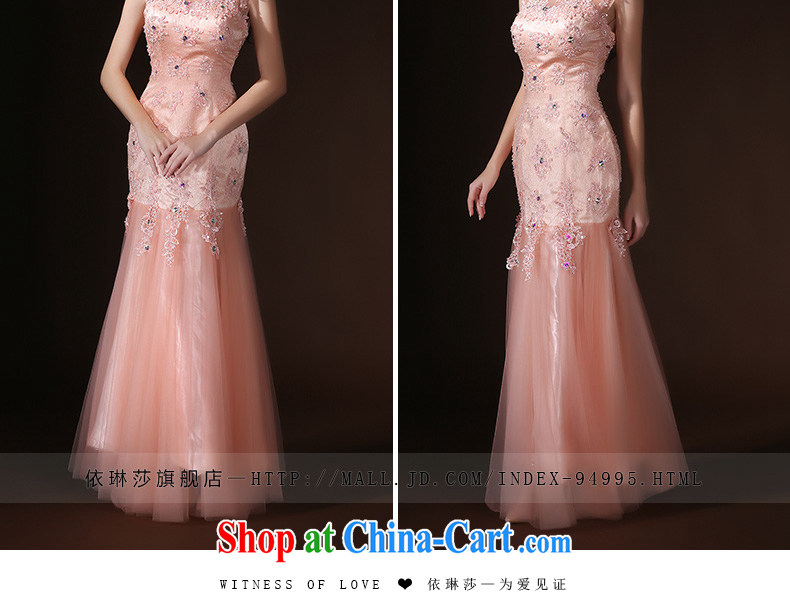 According to Lin Sha Evening Dress beauty crowsfoot long marriages served toast bridesmaid evening dress women 2015 new pink XL pictures, price, brand platters! Elections are good character, the national distribution, so why buy now enjoy more preferential! Health