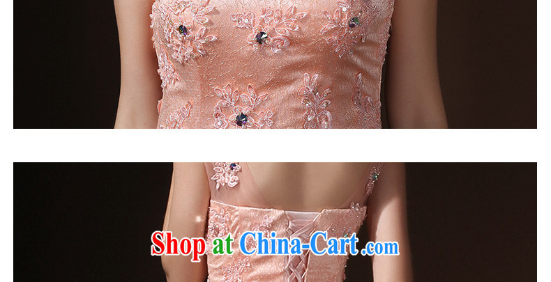 According to Lin Sha Evening Dress beauty crowsfoot long marriages served toast bridesmaid evening dress women 2015 new pink XL pictures, price, brand platters! Elections are good character, the national distribution, so why buy now enjoy more preferential! Health