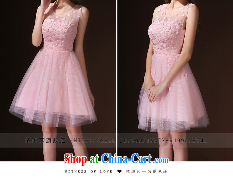 According to Lin Elizabeth dress summer short 2015 new pink bride toast wedding service the wedding dress bridesmaid serving small dress, pink XL pictures, price, brand platters! Elections are good character, the national distribution, so why buy now enjoy more preferential! Health