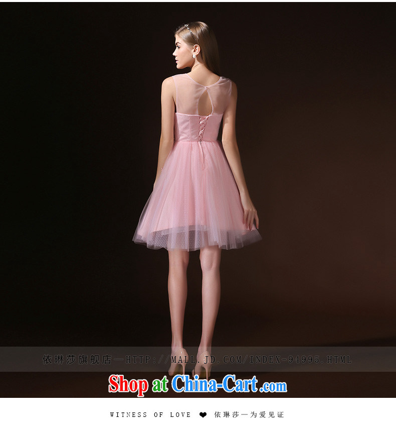 According to Lin Elizabeth dress summer short 2015 new pink bride toast wedding service the wedding dress bridesmaid serving small dress, pink XL pictures, price, brand platters! Elections are good character, the national distribution, so why buy now enjoy more preferential! Health