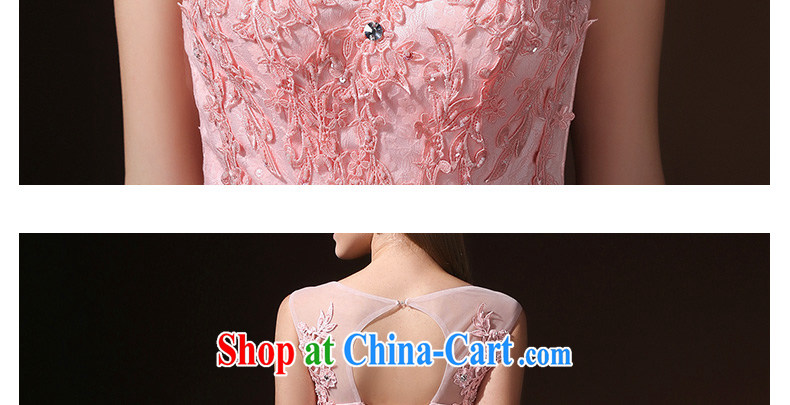 According to Lin Sa 2015 new summer short, pink bridesmaid service shaggy dress bridesmaid dresses in evening dress and sisters dress uniform toast girl pink XL pictures, price, brand platters! Elections are good character, the national distribution, so why buy now enjoy more preferential! Health