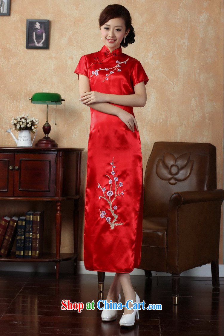 The handsome flag summer 2015 new cheongsam dress store red 3405 XL pictures, price, brand platters! Elections are good character, the national distribution, so why buy now enjoy more preferential! Health
