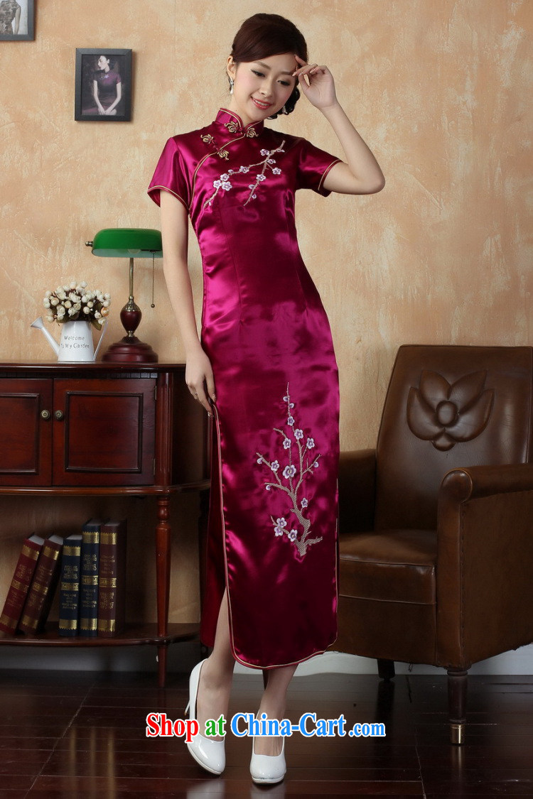 The handsome flag summer 2015 new cheongsam dress store red 3405 XL pictures, price, brand platters! Elections are good character, the national distribution, so why buy now enjoy more preferential! Health