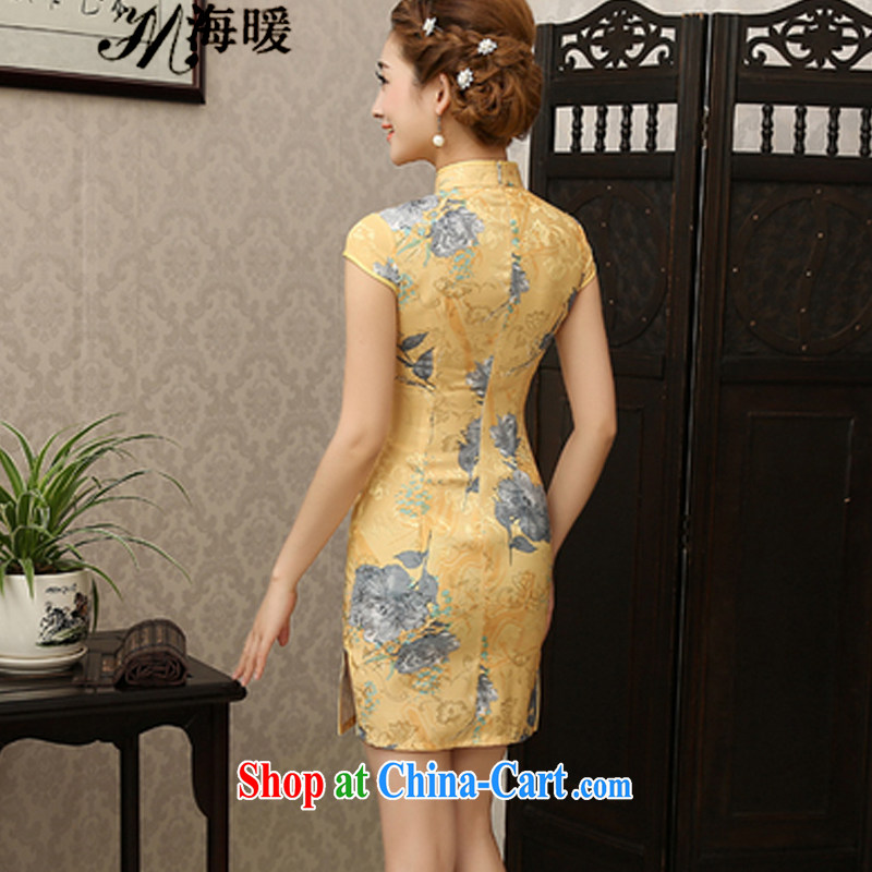 The warm 2015 cheongsam dress is also a home white XXL, the warm, shopping on the Internet
