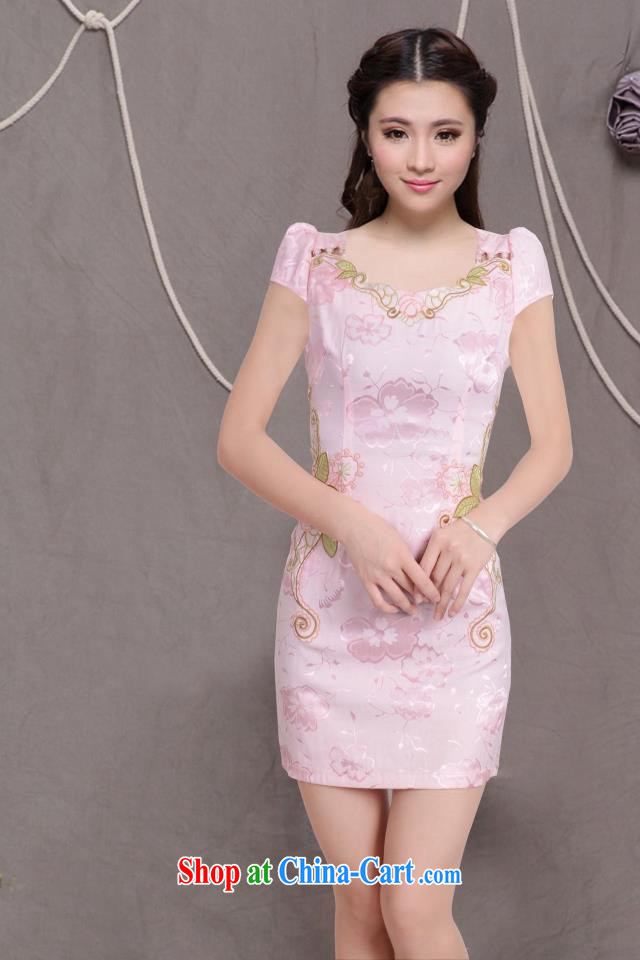 The warm 2015 cheongsam dress also heart homes (light yellow XL pictures, price, brand platters! Elections are good character, the national distribution, so why buy now enjoy more preferential! Health