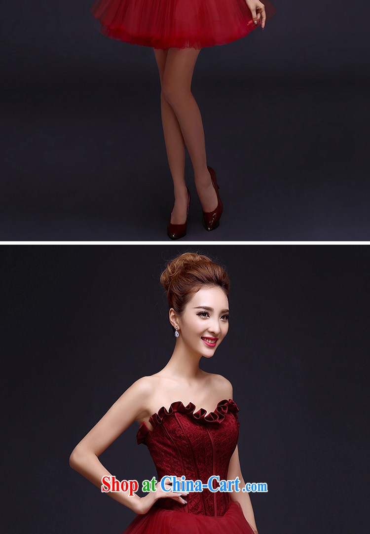 Evening Dress 2015 Spring Banquet small dress short, bridal the wedding toast clothing dress dresses summer female Red tailored contact Customer Service pictures, price, brand platters! Elections are good character, the national distribution, so why buy now enjoy more preferential! Health