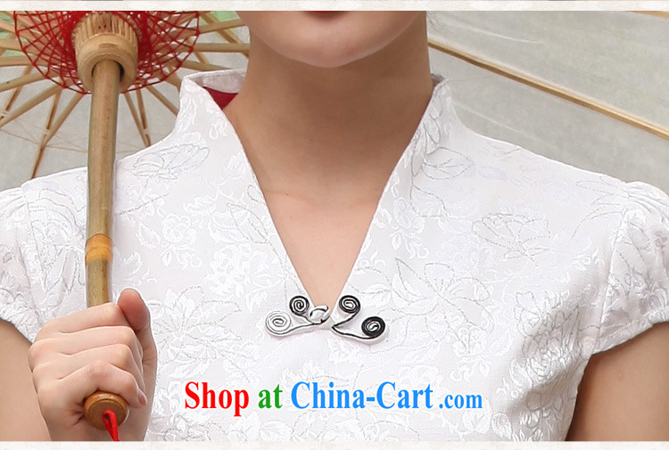 The warm 2015 cheongsam dress also heart homes white XL pictures, price, brand platters! Elections are good character, the national distribution, so why buy now enjoy more preferential! Health