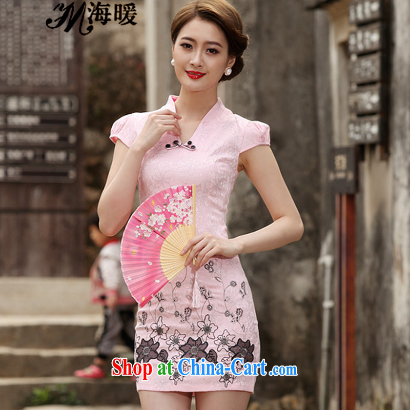 The warm 2015 cheongsam dress is also a home white XL, the warm, shopping on the Internet
