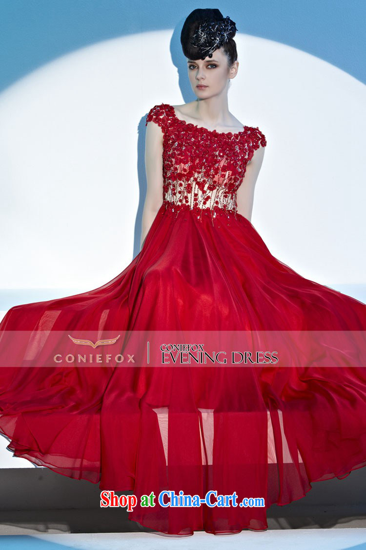 Creative Fox Evening Dress 2015 autumn and winter new graphics slim, wedding dress evening dress uniform toasting red bridal evening dress long skirt 81,322 picture color S pictures, price, brand platters! Elections are good character, the national distribution, so why buy now enjoy more preferential! Health