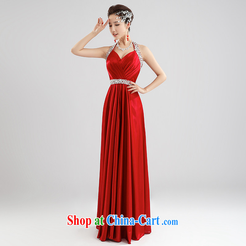 The Greek, Mona Lisa (XILUOSHA) Evening Dress long gown annual meeting moderator dress banquet women cultivating Performance Service Bridal toast winter clothing of red S, Greek Cypriot, Elizabeth (XILUOSHA), shopping on the Internet