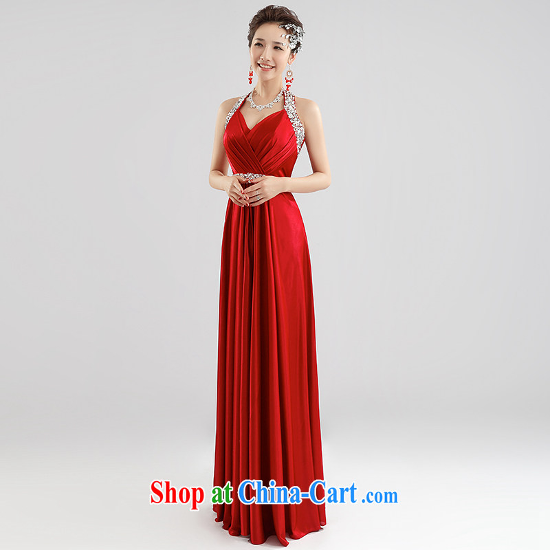 The Greek, Mona Lisa (XILUOSHA) Evening Dress long gown annual meeting moderator dress banquet women cultivating Performance Service Bridal toast winter clothing of red S, Greek Cypriot, Elizabeth (XILUOSHA), shopping on the Internet