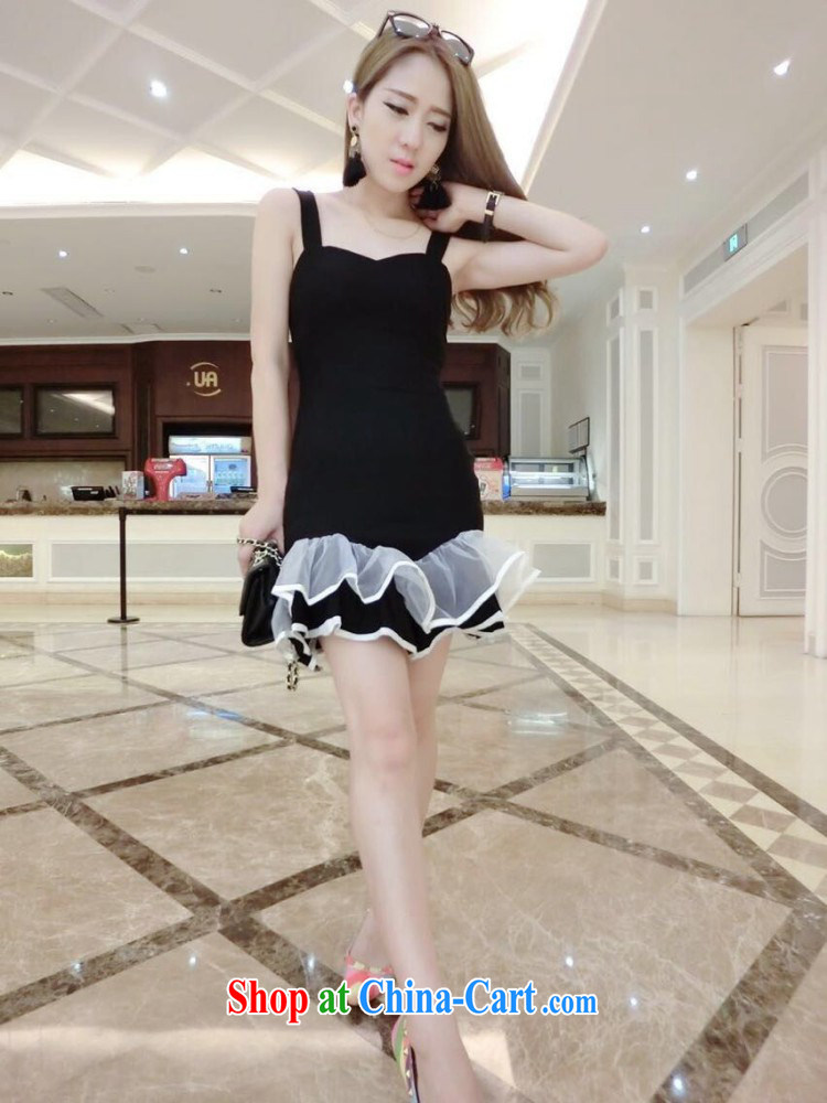 Love Princess Anne summer strap with double flouncing skirts at Merlion is cultivating graphics thin sleeveless dresses F 9611 white are, pictures, price, brand platters! Elections are good character, the national distribution, so why buy now enjoy more preferential! Health