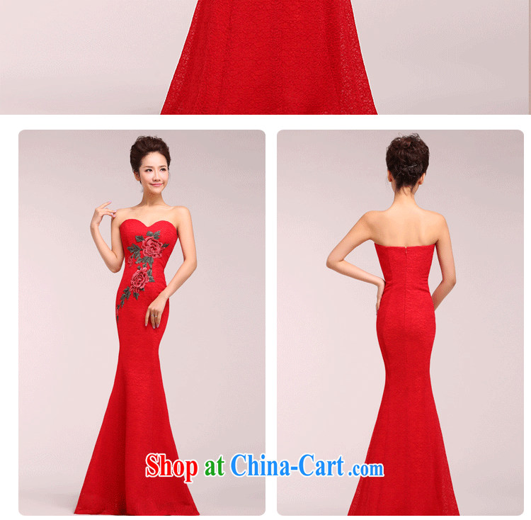 Shallow end bows beauty service embroidery wiped his chest dinner dress qipao WMBlf 1215 champagne color XXL pictures, price, brand platters! Elections are good character, the national distribution, so why buy now enjoy more preferential! Health