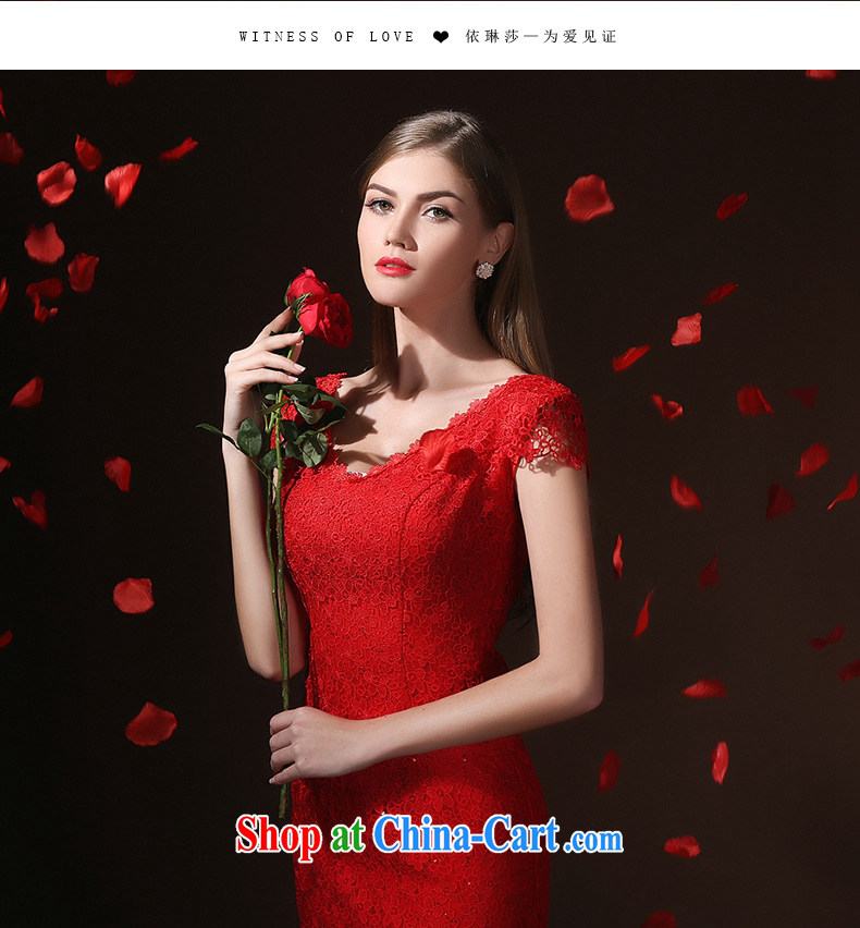 According to Lin bows her Service Bridal Fashion toast clothing dress long crowsfoot cultivating a Field shoulder wedding dresses wedding dress spring and summer red XL pictures, price, brand platters! Elections are good character, the national distribution, so why buy now enjoy more preferential! Health