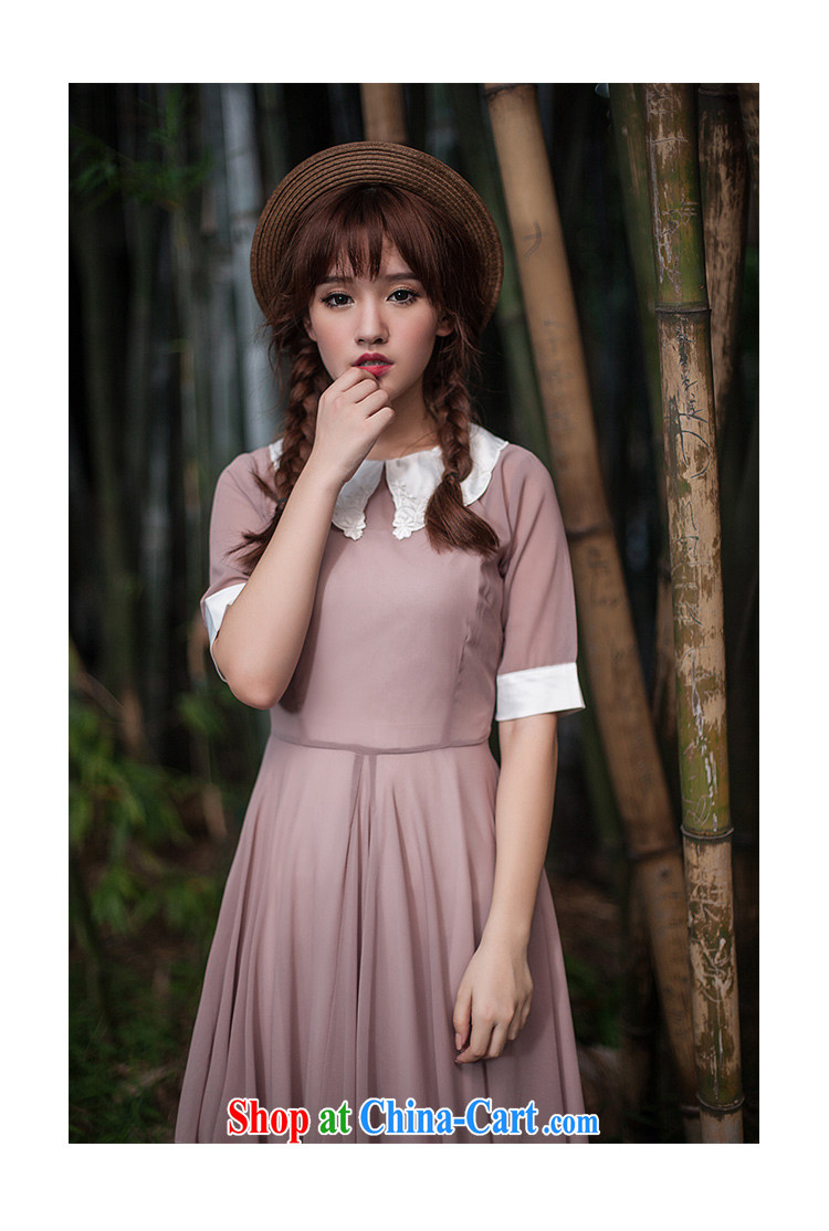 Van Gogh Dora 2015 Original Design purity girls simple and elegant no scratches, and wiped his chest two-piece retro small dresses dress and color XL pictures, price, brand platters! Elections are good character, the national distribution, so why buy now enjoy more preferential! Health