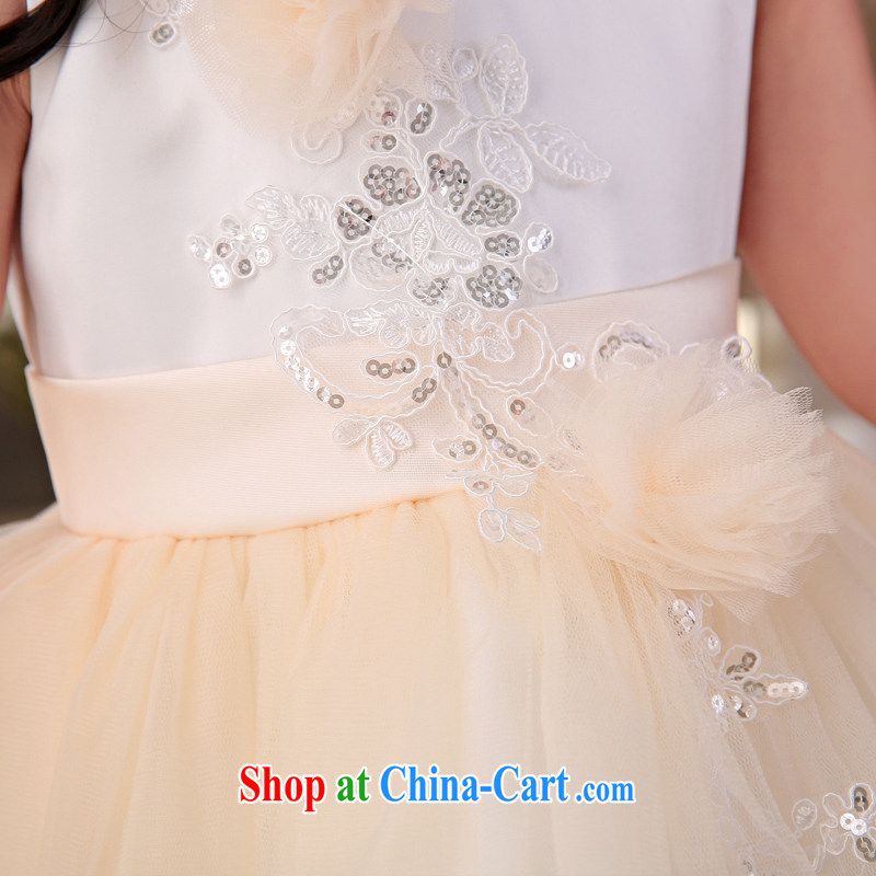 2015 MSLover new flower dress children's dance stage dress wedding dress TZ 1505040 white 14 code, name, Mona Lisa (MSLOVER), shopping on the Internet
