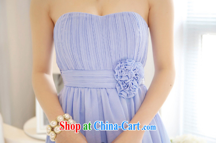 The e-mail package and stylish simplicity and bare chest sexy bare shoulders high waist stereo Manual Lumbar Flower Snow woven bridesmaid dress celebration snow woven dresses blue-violet are Code F pictures, price, brand platters! Elections are good character, the national distribution, so why buy now enjoy more preferential! Health