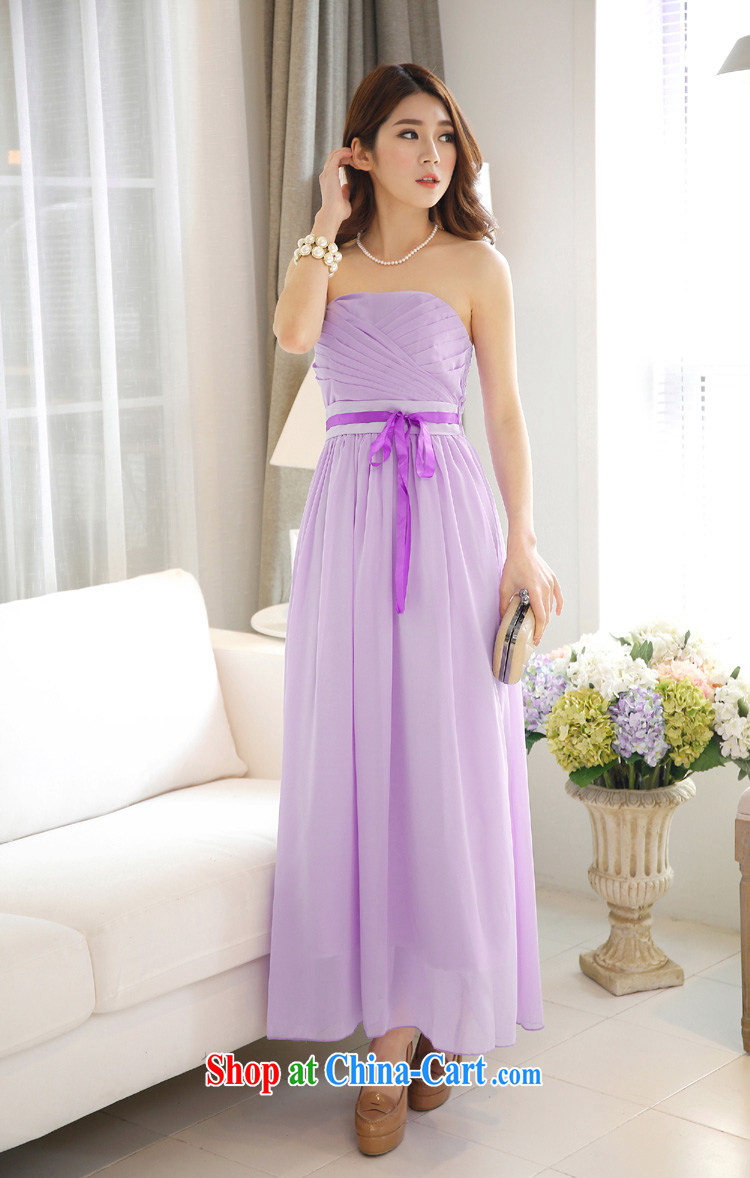 The package mail stylish and simple Erase chest shoulder high waist with stars, snow-woven bridesmaid dresses the dresses purple long, pictures, price, brand platters! Elections are good character, the national distribution, so why buy now enjoy more preferential! Health