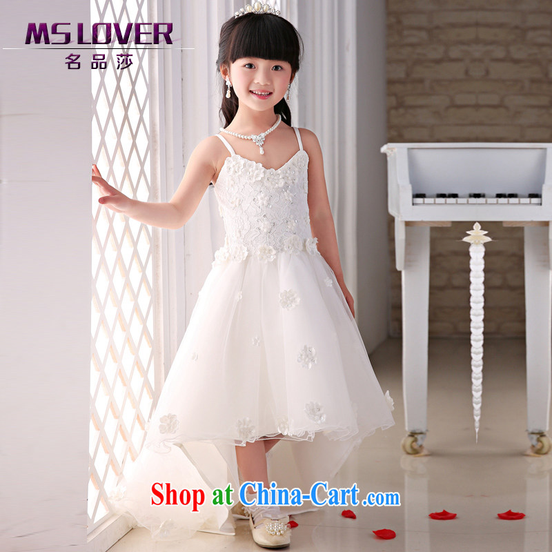 2015 MSLover new flower dress children dance stage dress wedding dress TZ 1505057 ivory 14 code