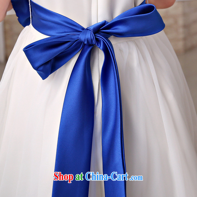 2015 MSLover new flower dress children's dance stage dress wedding dress TZ 15058866 blue 14 code, name, Mona Lisa (MSLOVER), shopping on the Internet