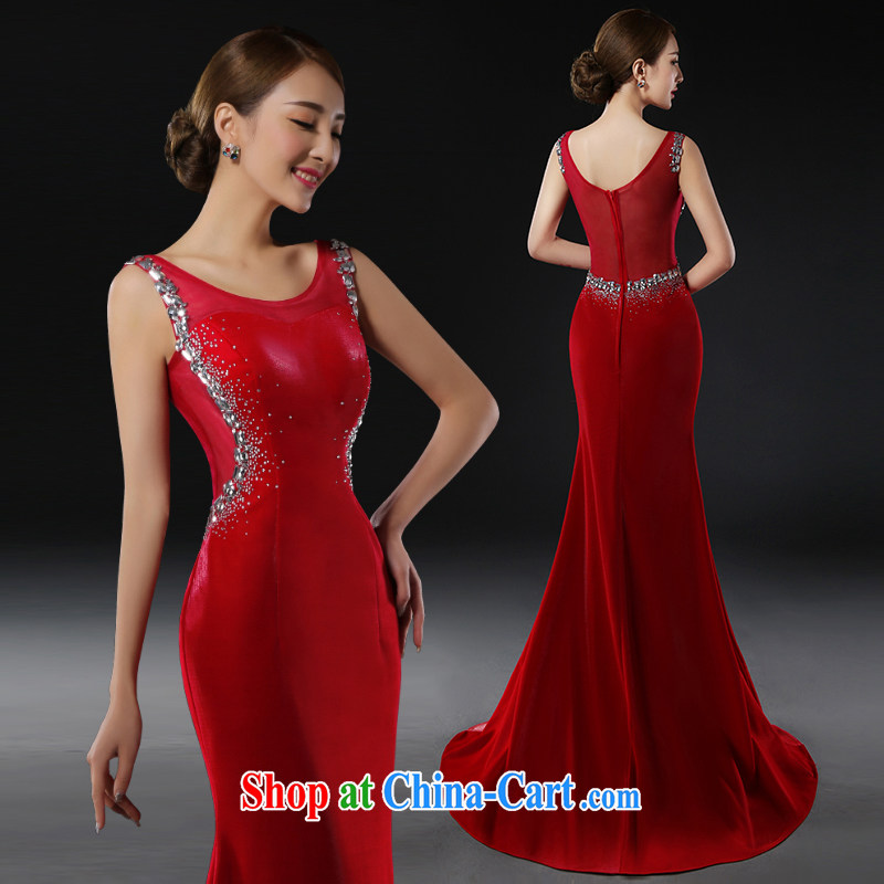 The Greek Cypriot, Mona Lisa (XILUOSHA) Evening Dress long-tail marriages served toast beauty graphics thin crowsfoot performance service moderator dress girls of red XXL, the Greek Cypriot, Mona Lisa (XILUOSHA), shopping on the Internet