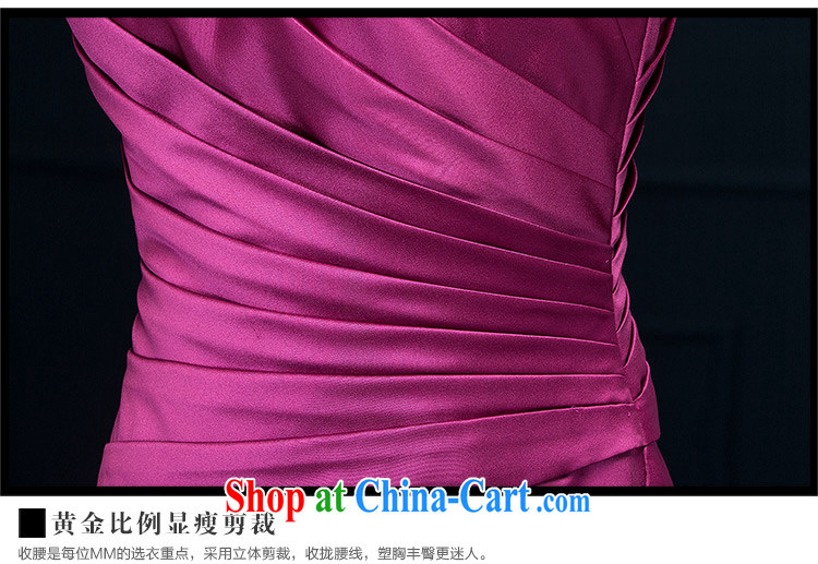 It is not the JUSERE high-end wedding dresses happy Plum Purple name Yuan toast service dress uniforms serving the hem 100 Beauty Chest bare video thin bare shoulders purple 6 pictures, price, brand platters! Elections are good character, the national distribution, so why buy now enjoy more preferential! Health