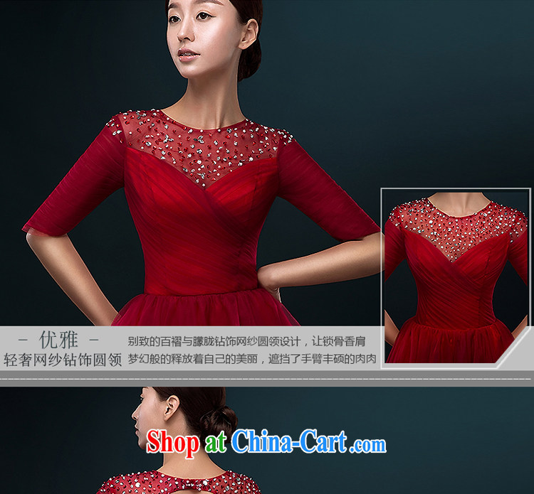 The Greek, Mona Lisa (XILUOSHA) Wedding dress short wedding toast serving brides in summer cuff banquet dress 2015 new small dress female Red L pictures, price, brand platters! Elections are good character, the national distribution, so why buy now enjoy more preferential! Health