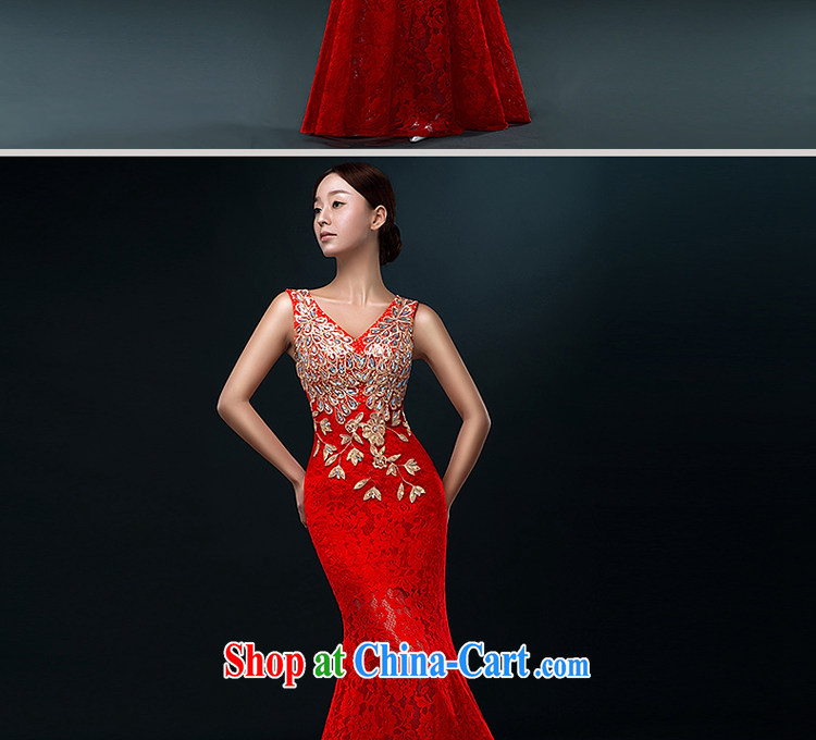 The Greek, Mona Lisa (XILUOSHA) banquet dress 2015 new summer long Openwork Evening Dress lace bridal wedding toast beauty service at Merlion red XXL pictures, price, brand platters! Elections are good character, the national distribution, so why buy now enjoy more preferential! Health