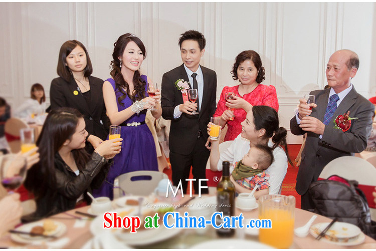 Garden wedding dresses summer 2015 new marriages dress V for long-serving toast wedding banquet L 369 red elegant edition tail 30 165 - S pictures, price, brand platters! Elections are good character, the national distribution, so why buy now enjoy more preferential! Health