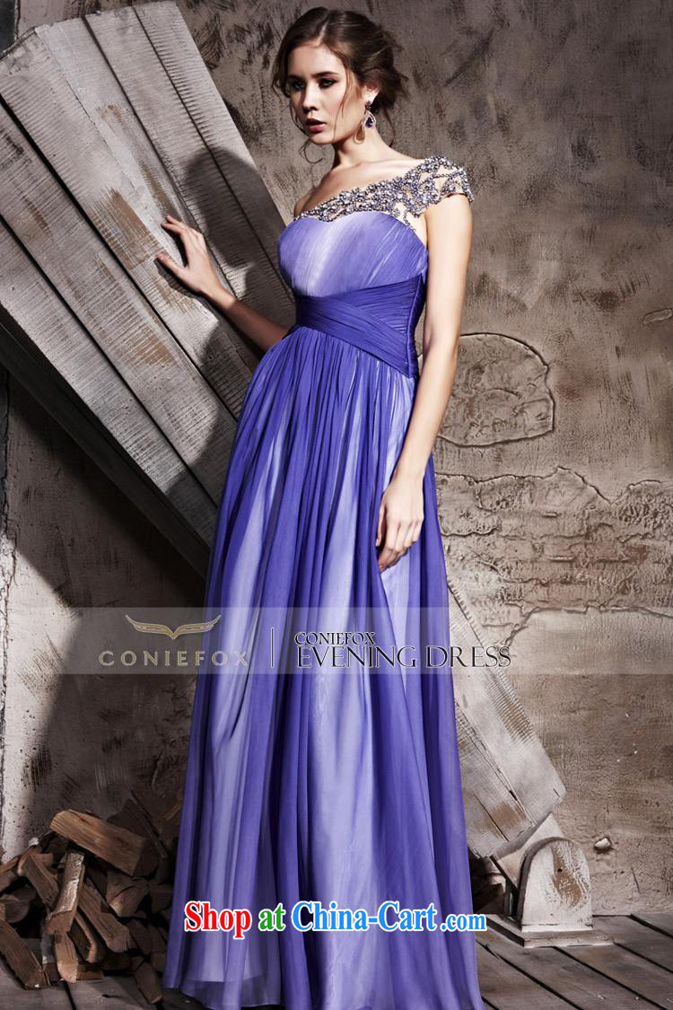 Creative Fox dress single shoulder noble purple dress with shoulder fall long dress theatrical dress Red Carpet dress the dress skirt 81,156 purple XXL pictures, price, brand platters! Elections are good character, the national distribution, so why buy now enjoy more preferential! Health