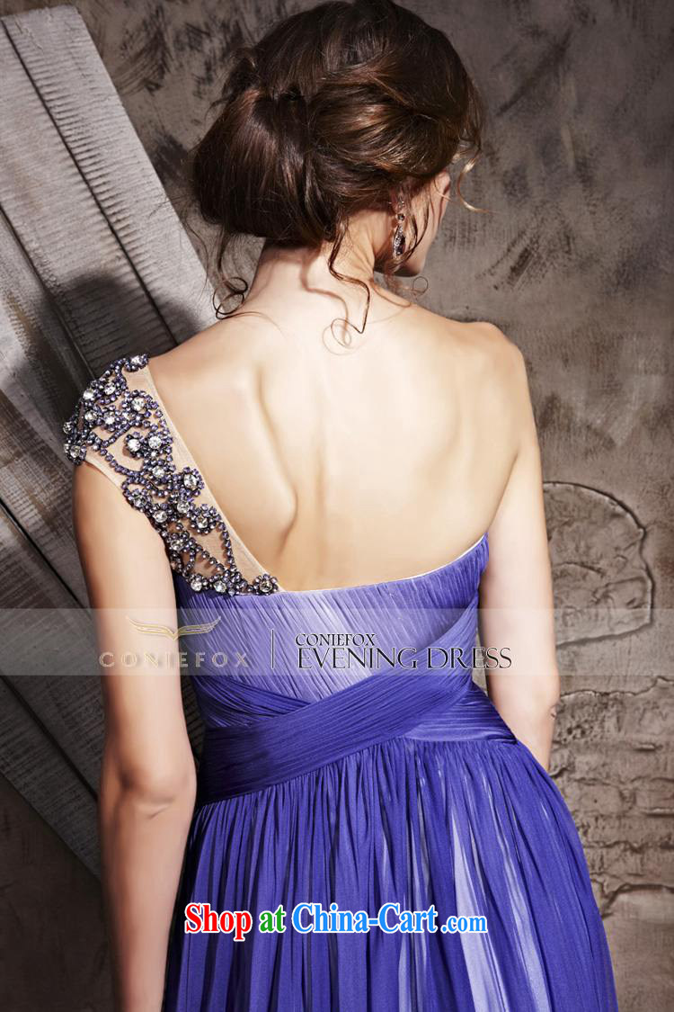 Creative Fox dress single shoulder noble purple dress with shoulder fall long dress theatrical dress Red Carpet dress the dress skirt 81,156 purple XXL pictures, price, brand platters! Elections are good character, the national distribution, so why buy now enjoy more preferential! Health