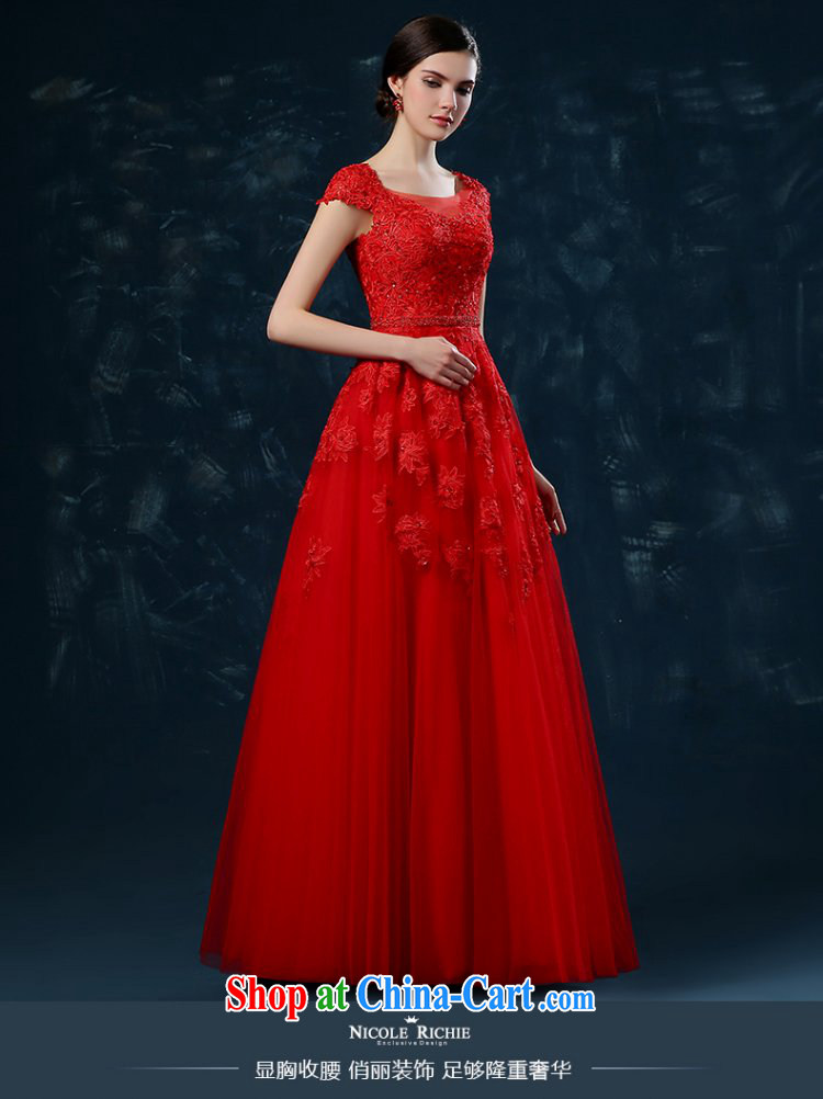 Toasting Service Bridal Fashion 2015 new summer red wedding dress beauty lace long banquet dress female Red XXL (graphics thin dress) pictures, price, brand platters! Elections are good character, the national distribution, so why buy now enjoy more preferential! Health