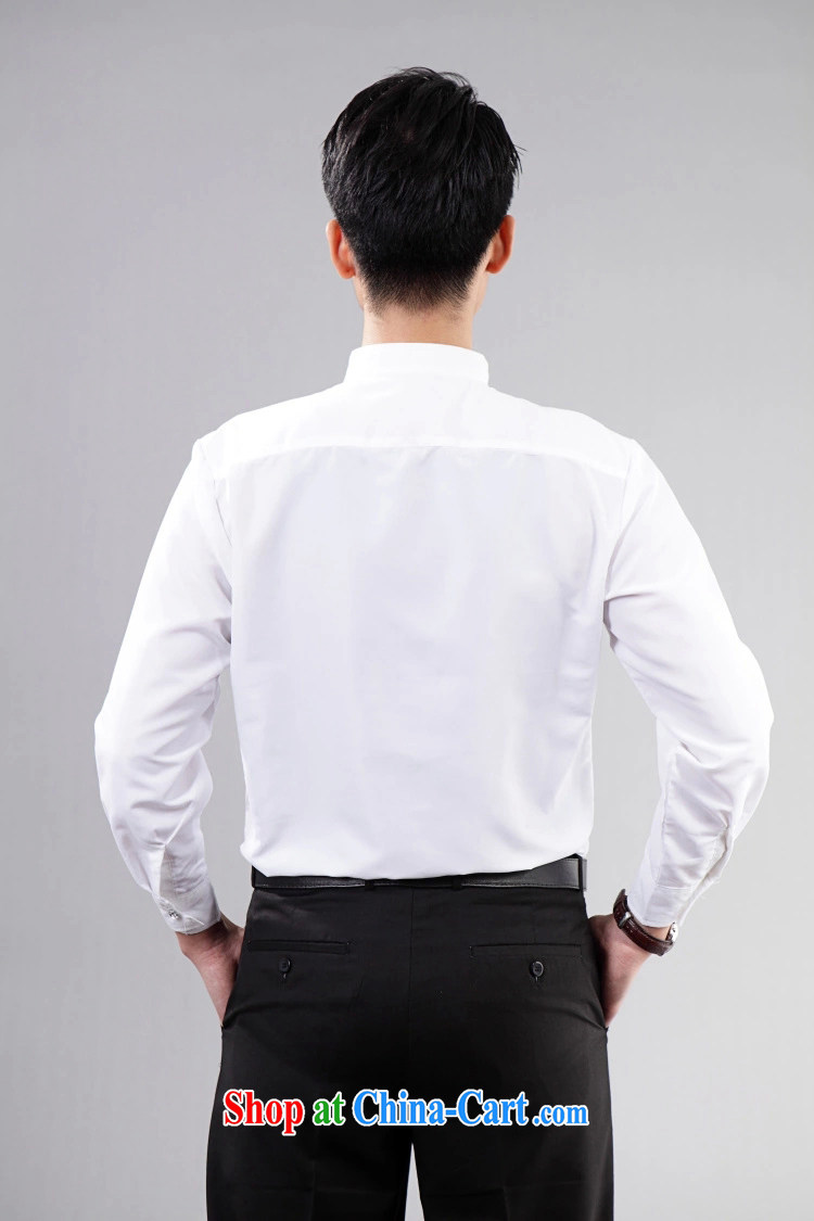 white long-sleeved boys Men show clothing shirt collar shirt male stage choir Cantata clothing black 45 pictures, price, brand platters! Elections are good character, the national distribution, so why buy now enjoy more preferential! Health