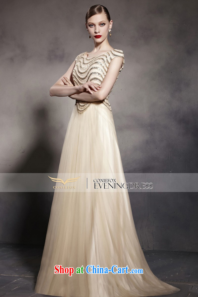 Creative Fox Evening Dress gold foil dress stylish fall evening dress the Show dress and elegant style banquet dress long skirt 30,553 picture color XXL pictures, price, brand platters! Elections are good character, the national distribution, so why buy now enjoy more preferential! Health