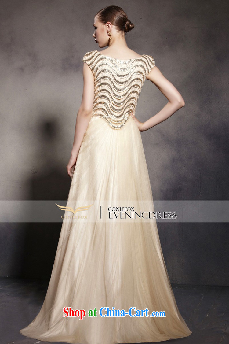 Creative Fox Evening Dress gold foil dress stylish fall evening dress the Show dress and elegant style banquet dress long skirt 30,553 picture color XXL pictures, price, brand platters! Elections are good character, the national distribution, so why buy now enjoy more preferential! Health