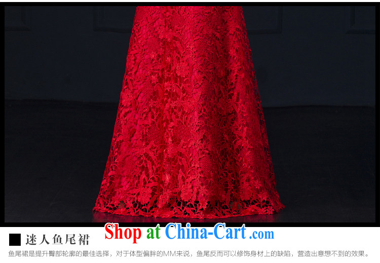 It is not the JUSERE high-end wedding dresses festive Red Cross Society of China won a toast service dress uniforms the uniform lace bow tie beauty graphics thin red tailored pictures, price, brand platters! Elections are good character, the national distribution, so why buy now enjoy more preferential! Health