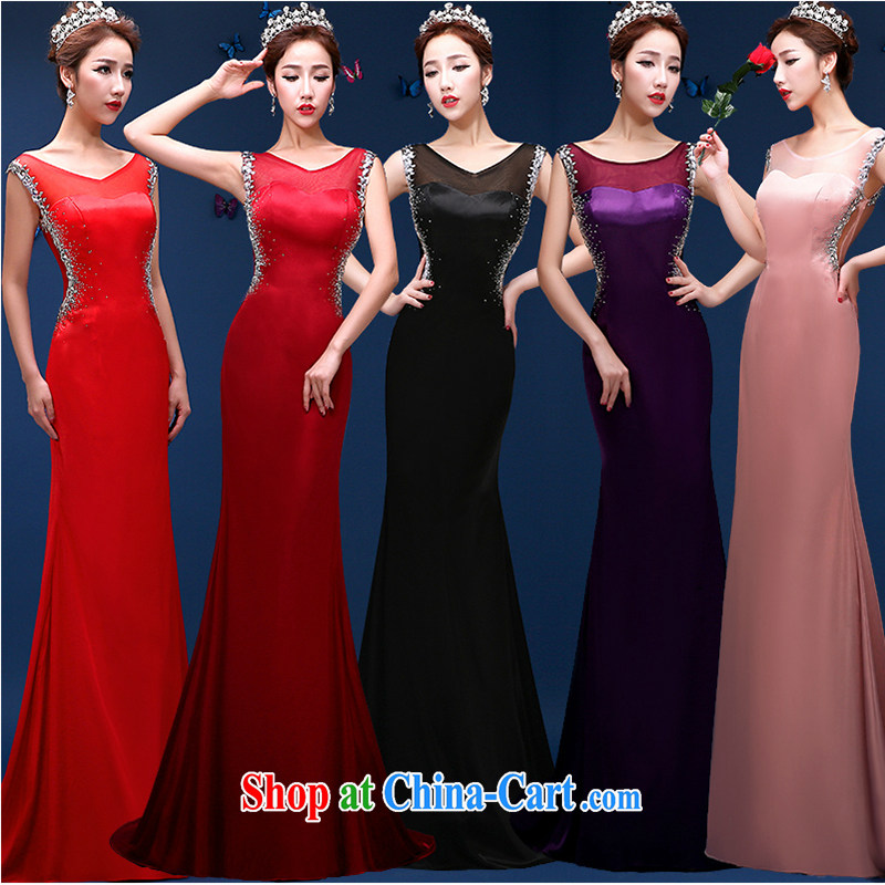 White first to approximately 2015 spring and summer new bridal wedding dresses toast serving long-tail crowsfoot cultivating graphics thin dress dark red tailored to contact customer service, white first about, shopping on the Internet