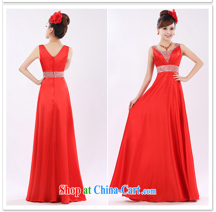 Evening Dress summer 2015 new bride wedding banquet toast serving moderator dress gold female beauty long temperament, Kim XXXL pictures, price, brand platters! Elections are good character, the national distribution, so why buy now enjoy more preferential! Health
