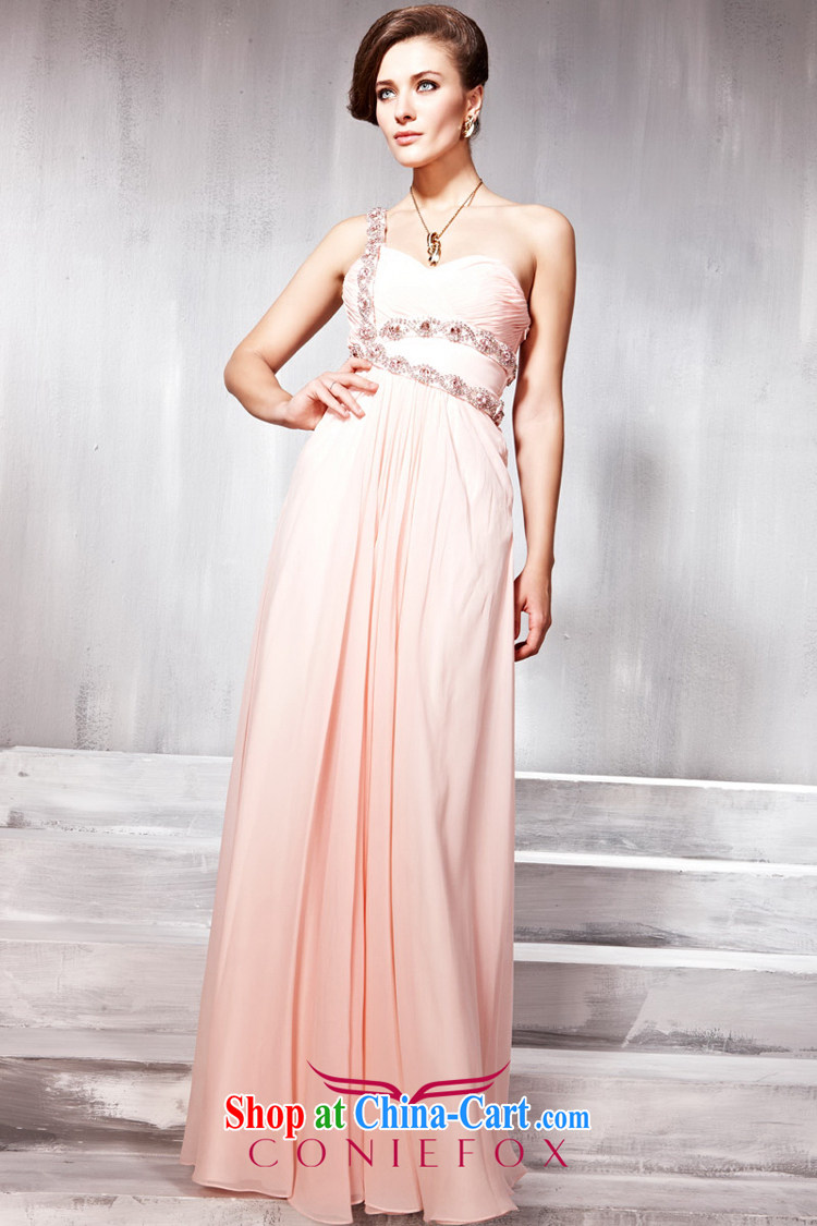 Creative Fox Evening Dress pink single shoulder bridal wedding dresses wedding toast serving elegant long banquet dress long skirt concert hosted service 56,869 pink L pictures, price, brand platters! Elections are good character, the national distribution, so why buy now enjoy more preferential! Health