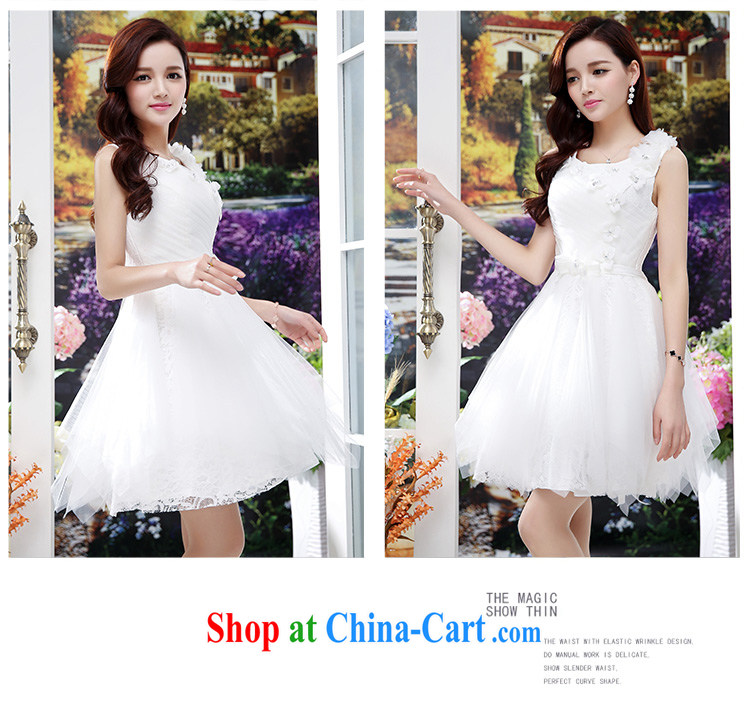 With her dress, dresses spring new 2015 wedding dresses style classy bridal toast back to door service presided over marriage bridesmaid dress is also canopies canopy skirt red XL pictures, price, brand platters! Elections are good character, the national distribution, so why buy now enjoy more preferential! Health