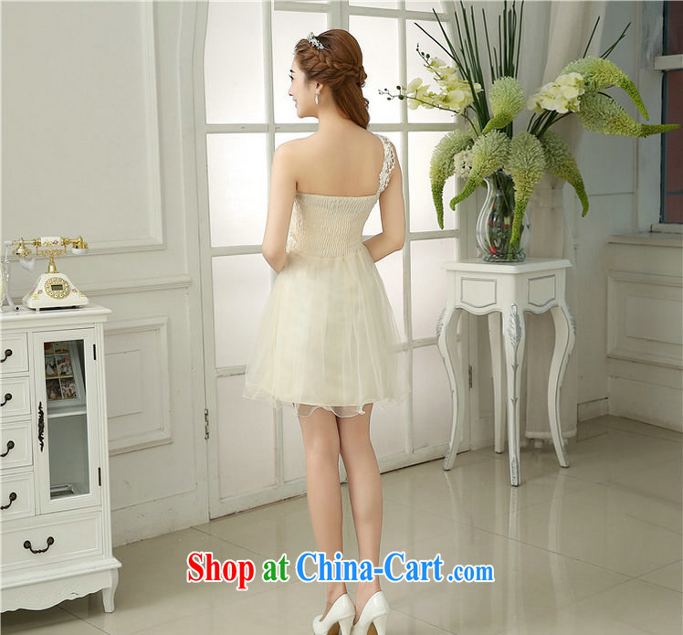 Optimize video bridesmaid bride's wedding dresses short Korean Beauty dresses the banquet evening 2101 MZ champagne color code pictures, price, brand platters! Elections are good character, the national distribution, so why buy now enjoy more preferential! Health