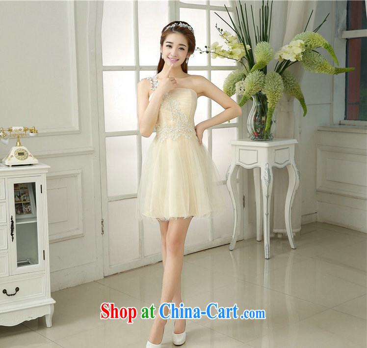Optimize video bridesmaid bride's wedding dresses short Korean Beauty dresses the banquet evening 2101 MZ champagne color code pictures, price, brand platters! Elections are good character, the national distribution, so why buy now enjoy more preferential! Health