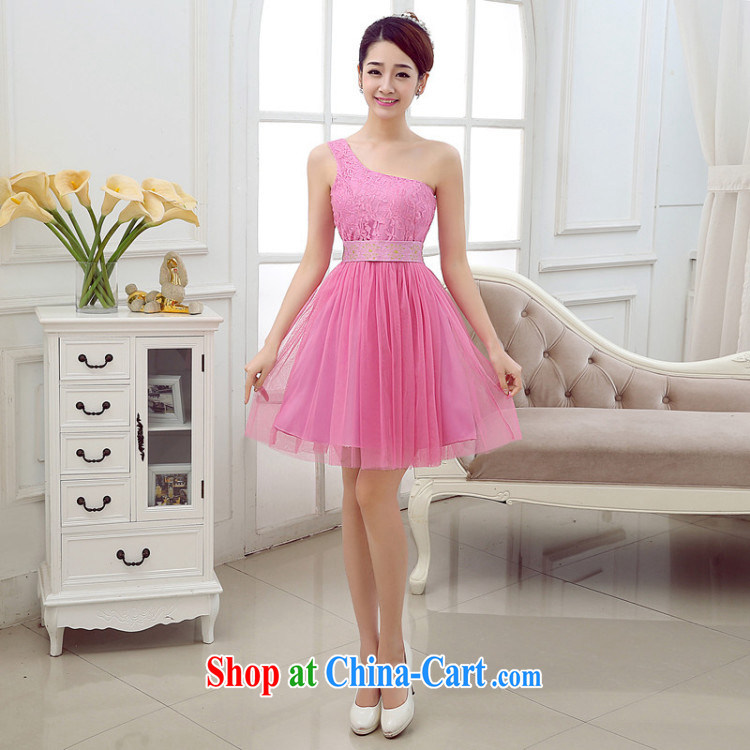 Optimize video New Beauty video thin bridesmaid dress short dinner bridesmaid serving the shoulder evening dress MZ 2003 champagne color code pictures, price, brand platters! Elections are good character, the national distribution, so why buy now enjoy more preferential! Health