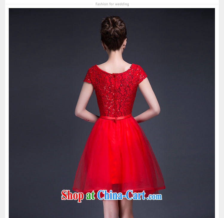 Summer 2015 new wedding dresses Korean lace, a field shoulder graphics thin bride toast wedding dress red XXXL pictures, price, brand platters! Elections are good character, the national distribution, so why buy now enjoy more preferential! Health