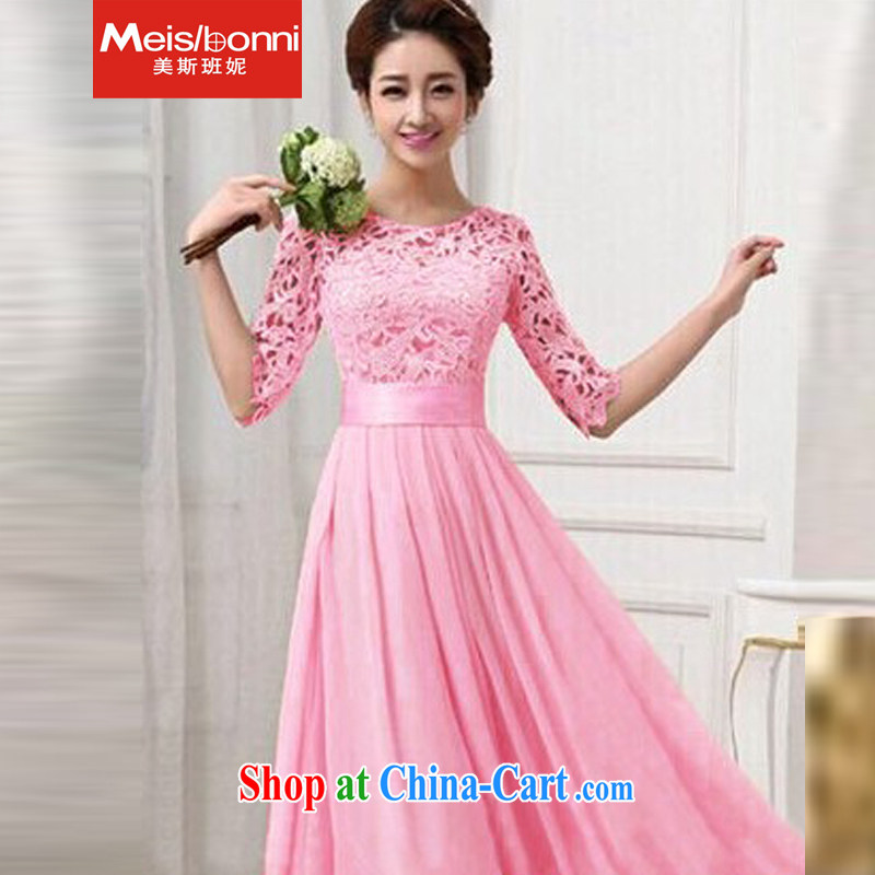 The US, in 2015 Her lace lace dress long skirt Evening Dress 5 CLY white XL, the class Connie (Meisibonni), shopping on the Internet