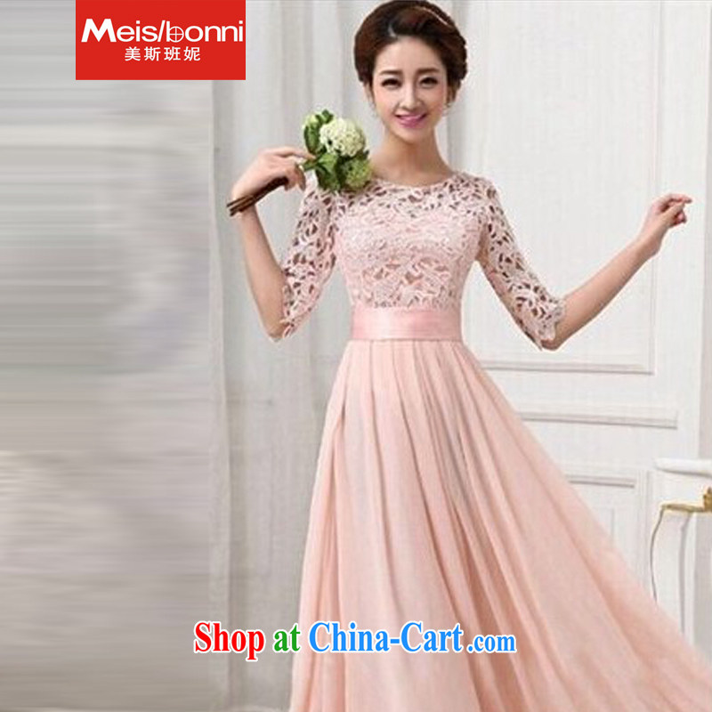 The US, in 2015 Her lace lace dress long skirt Evening Dress 5 CLY white XL, the class Connie (Meisibonni), shopping on the Internet