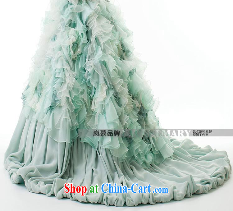Sponsors The 2015 new, original high-end atmosphere standard on the shaggy dress bridal gown service performed cheerful XL (chest 95 waist 79 ) pictures, price, brand platters! Elections are good character, the national distribution, so why buy now enjoy more preferential! Health