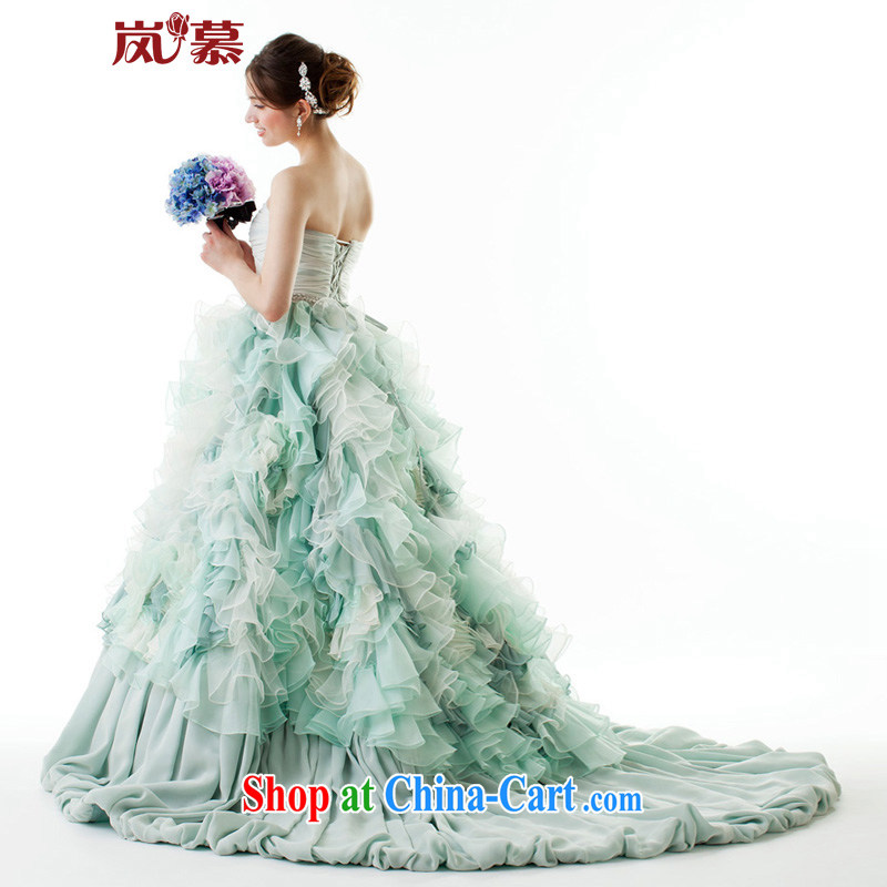 sponsors of the 2015, the original high-end atmosphere grade on the shaggy dress bridal gown service performed cheerful XL (chest 95 waist 79, sponsors, and, shopping on the Internet