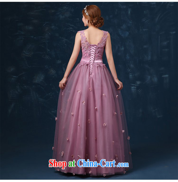Ting Beverly bridal toast service summer 2015 new dual-shoulder V collar dress banquet, long wedding dress marriage beauty light purple XL pictures, price, brand platters! Elections are good character, the national distribution, so why buy now enjoy more preferential! Health