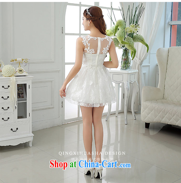 The china yarn 2015 new summer Korean fresh round-collar dresses bridal wedding toast serving small red dress white s pictures, price, brand platters! Elections are good character, the national distribution, so why buy now enjoy more preferential! Health
